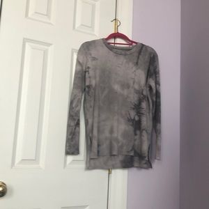 Grey tie dye shirt   Long sleeve.  never worn.